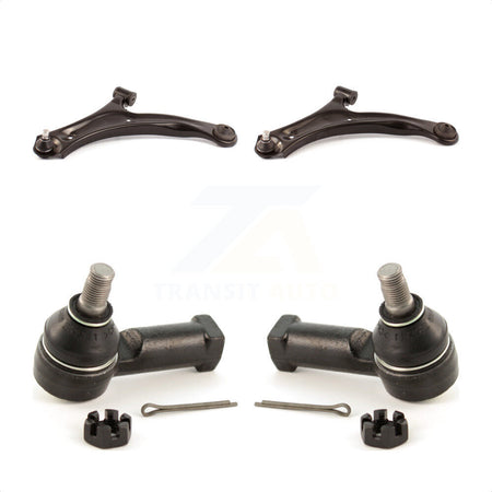 Front Suspension Control Arm Assembly And Tie Rod End Kit For 2004-2007 Suzuki Aerio KTR-102779 by TOR