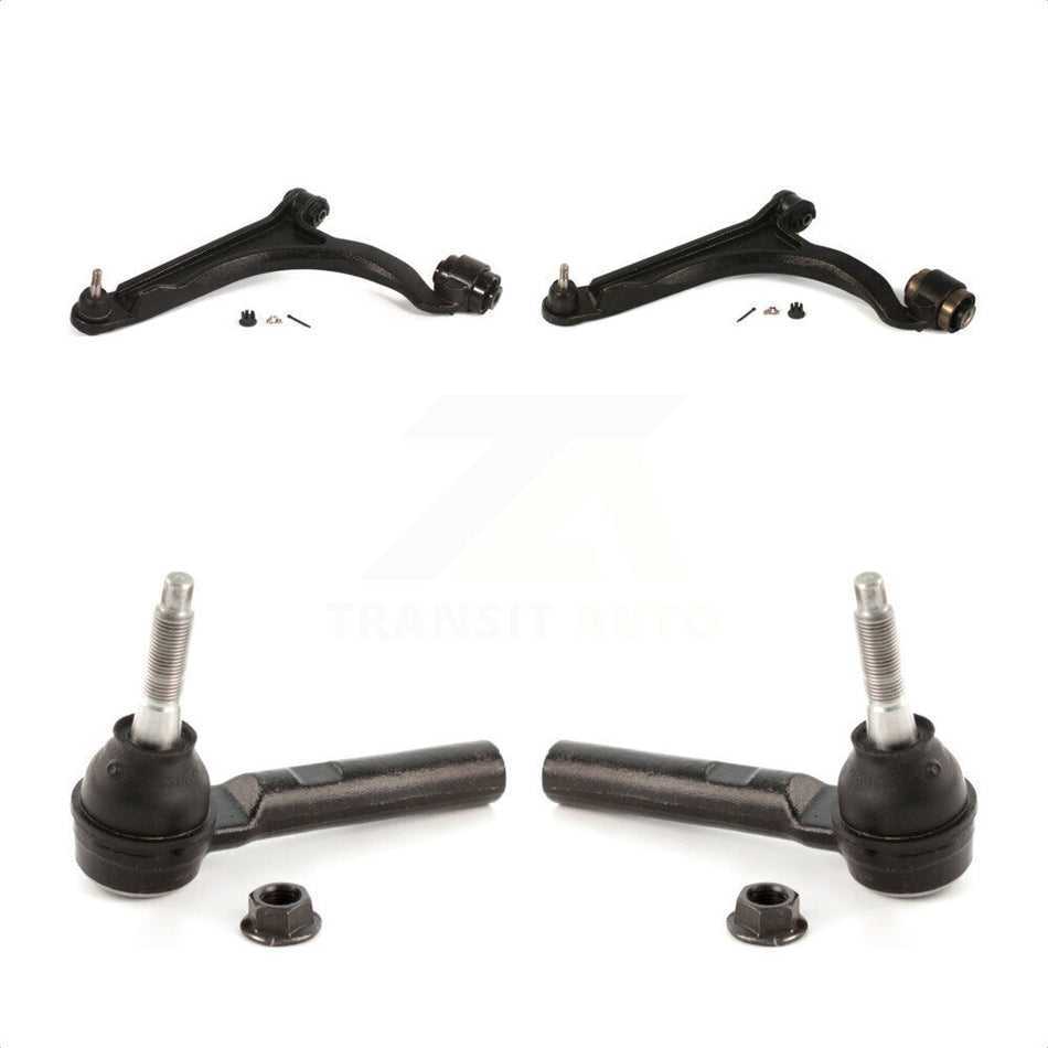 Front Suspension Control Arm Assembly And Tie Rod End Kit For 2004-2008 Chrysler Pacifica KTR-102781 by TOR