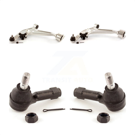 Front Suspension Control Arm Assembly And Tie Rod End Kit For 2005-2006 Nissan X-Trail KTR-102784 by TOR