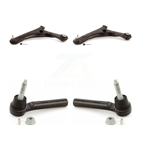 Front Suspension Control Arm Assembly And Tie Rod End Kit For Dodge Grand Caravan Chrysler Town & Country Volkswagen Routan Ram C/V KTR-102788 by TOR