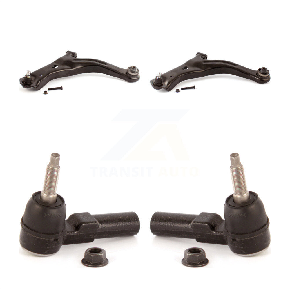 Front Suspension Control Arm Assembly And Tie Rod End Kit For Ford Escape Mercury Mariner Mazda Tribute KTR-102801 by TOR