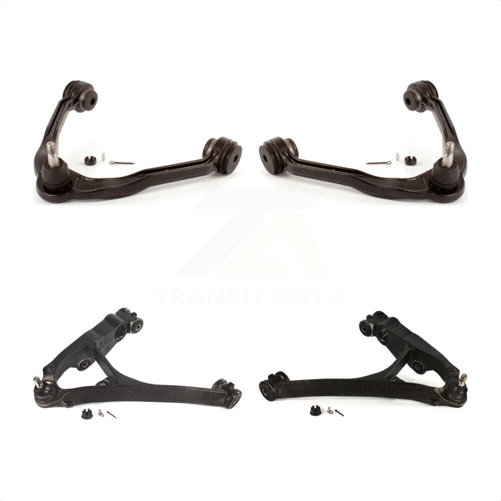 Front Suspension Control Arm Kit For Chevrolet Silverado 1500 GMC Tahoe Sierra Suburban Yukon Avalanche XL Cadillac Express Classic Escalade 2500 Savana ESV EXT KTR-102816 by TOR