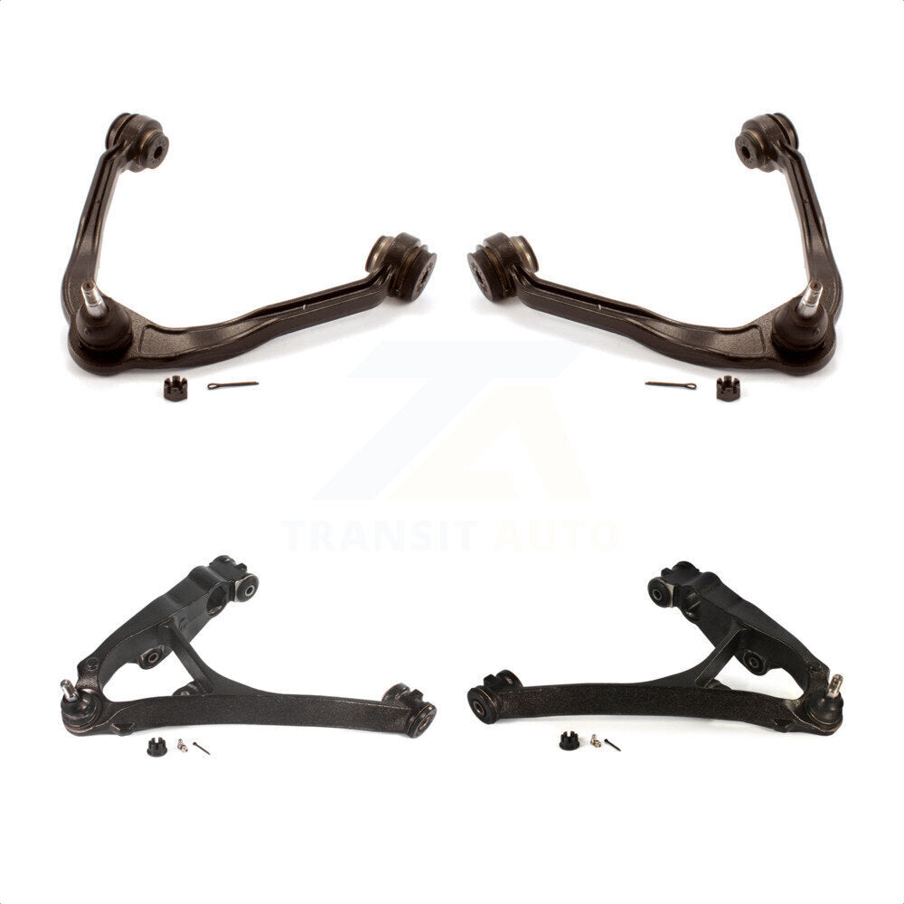 Front Suspension Control Arm Kit For Chevrolet Silverado 1500 GMC Tahoe Sierra Suburban Yukon Avalanche XL Cadillac Express Classic Escalade 2500 Savana ESV EXT KTR-102818 by TOR