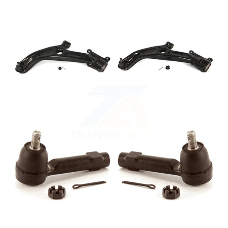 Front Suspension Control Arm Assembly And Tie Rod End Kit For 2007-2008 Honda Fit KTR-102874 by TOR