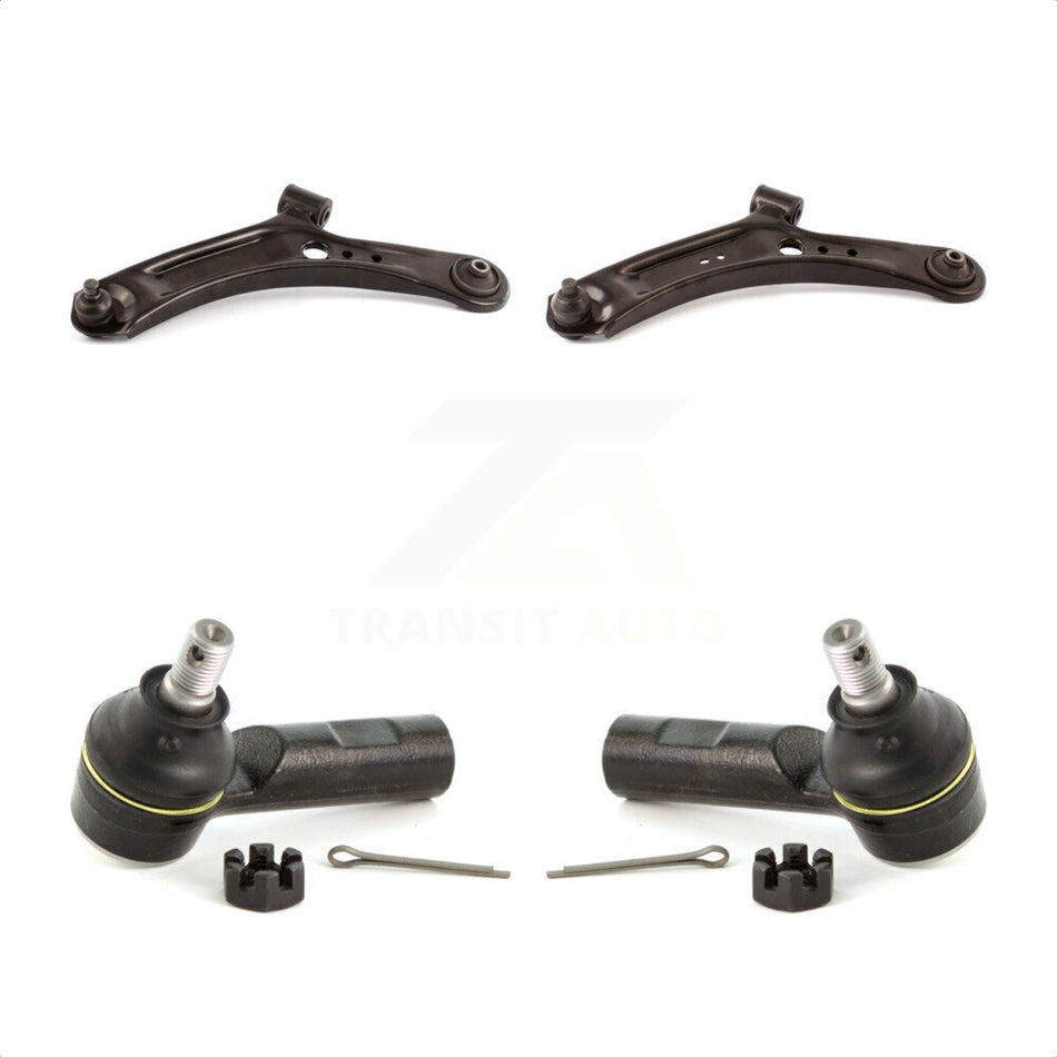 Front Suspension Control Arm Assembly And Tie Rod End Kit For 2007-2013 Suzuki SX4 KTR-102889 by TOR