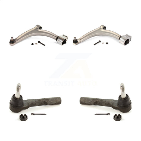 Front Suspension Control Arm Assembly And Tie Rod End Kit For Chevrolet Malibu Pontiac G6 Saturn Aura Contains Rear Bushings KTR-102896 by TOR