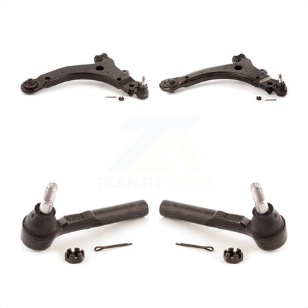 Front Suspension Control Arm Assembly And Tie Rod End Kit For 2005-2006 Chevrolet Uplander Buick Terraza Saturn Relay AWD KTR-102925 by TOR