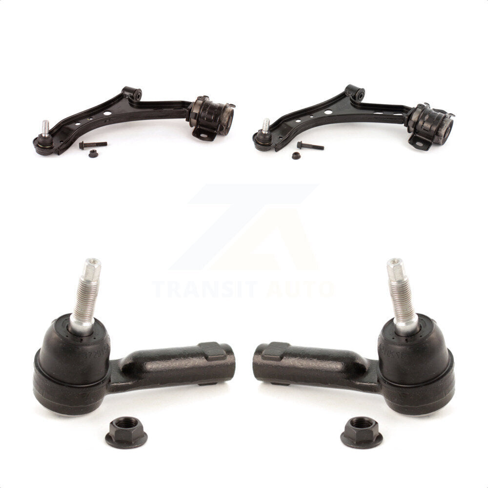 Front Suspension Control Arm Assembly And Tie Rod End Kit For Ford Mustang KTR-102928 by TOR