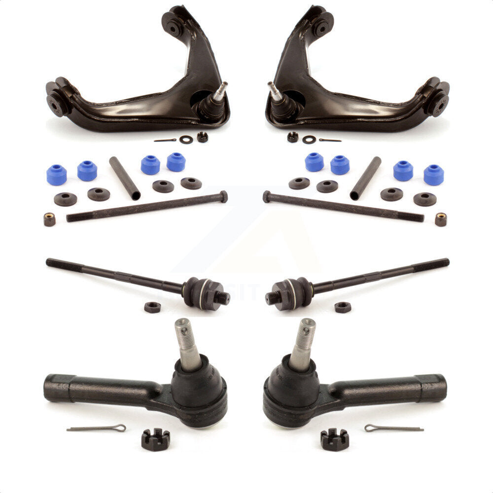 Front Suspension Control Arm And Ball Joint Assembly Steering Tie Rod End Stabilizer Bar Link Kit For Chevrolet Silverado 2500 GMC Sierra Suburban Yukon XL KTR-102974 by TOR