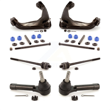 Front Suspension Control Arm And Ball Joint Assembly Steering Tie Rod End Stabilizer Bar Link Kit For Chevrolet Silverado 2500 GMC Sierra Suburban Yukon XL KTR-102974 by TOR