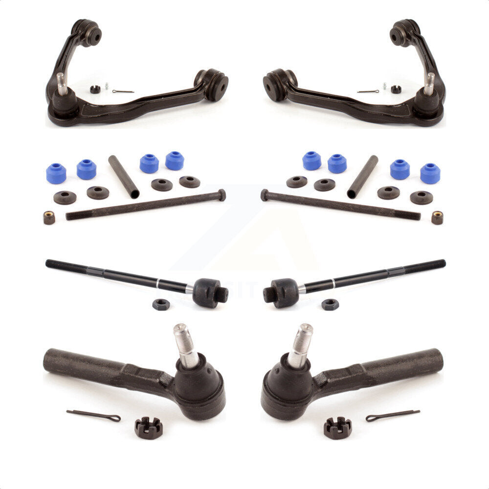 Front Suspension Control Arm And Ball Joint Assembly Steering Tie Rod End Stabilizer Bar Link Kit For Chevrolet Silverado 1500 GMC Sierra Classic KTR-102982 by TOR