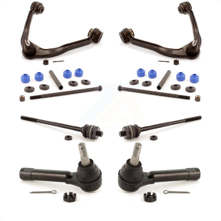 Front Suspension Control Arm & Ball Joint Assembly Steering Tie Rod End Link Kit For Chevrolet Silverado 1500 GMC Tahoe Sierra Suburban Yukon Avalanche XL Cadillac Classic Escalade ESV EXT KTR-102991 by TOR