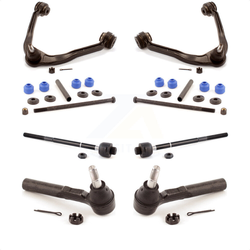 Front Suspension Control Arm And Ball Joint Assembly Steering Tie Rod End Stabilizer Bar Link Kit For Chevrolet Silverado 1500 GMC Sierra Classic KTR-102992 by TOR