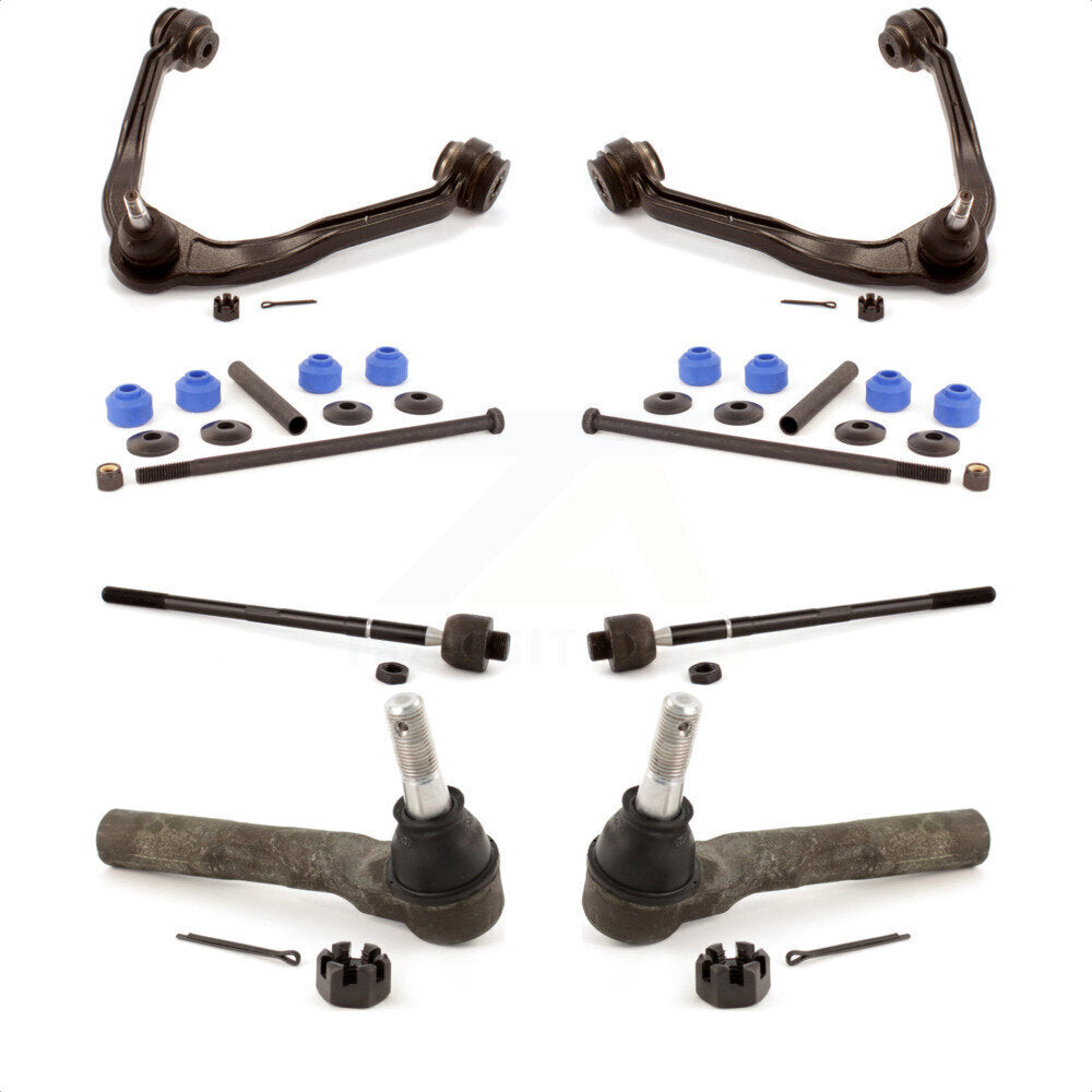 Front Suspension Control Arm And Ball Joint Assembly Steering Tie Rod End Stabilizer Bar Link Kit For Chevrolet Express 1500 2500 GMC Savana KTR-102993 by TOR