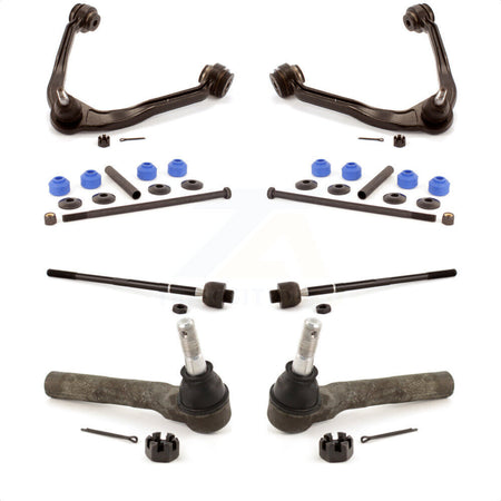 Front Suspension Control Arm And Ball Joint Assembly Steering Tie Rod End Stabilizer Bar Link Kit For Chevrolet Express 1500 2500 GMC Savana KTR-102993 by TOR
