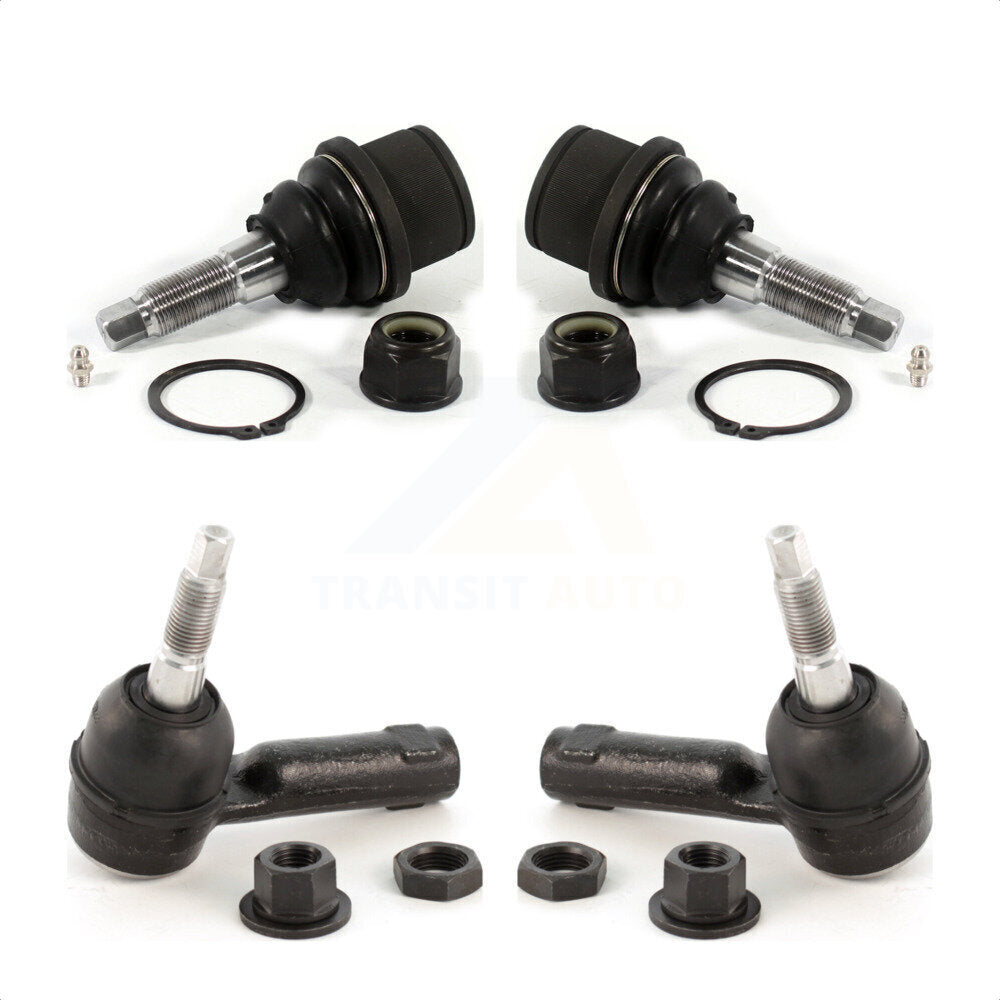 Front Suspension Ball Joint And Tie Rod End Kit For 2012 Ram 1500 RWD With 8 Lug Wheels KTR-102997 by TOR