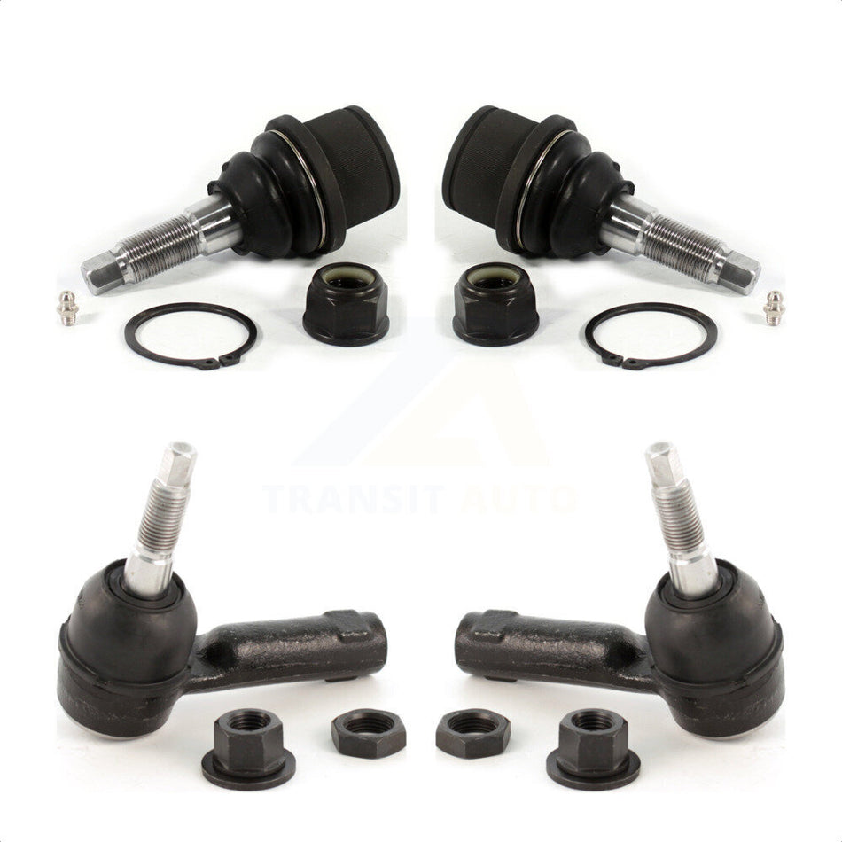 Front Suspension Ball Joint And Tie Rod End Kit For 2012 Ram 1500 RWD With 8 Lug Wheels KTR-102997 by TOR