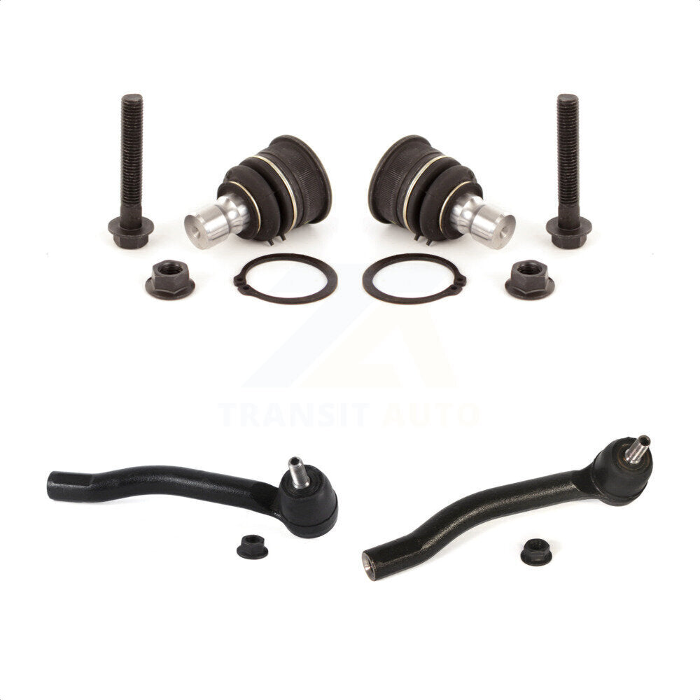 Front Suspension Ball Joint And Tie Rod End Kit For 2011-2013 Nissan LEAF KTR-102999 by TOR