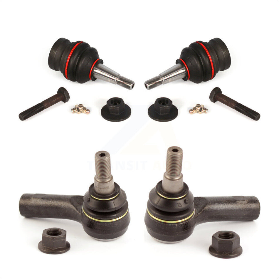 Front Suspension Ball Joint And Tie Rod End Kit For 2015 Audi S4 KTR-103002 by TOR