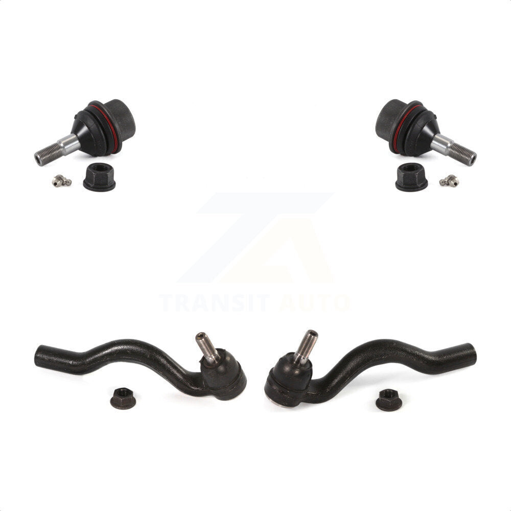 Front Suspension Ball Joint And Tie Rod End Kit For 2011-2015 Jeep Grand Cherokee Dodge Durango KTR-103006 by TOR