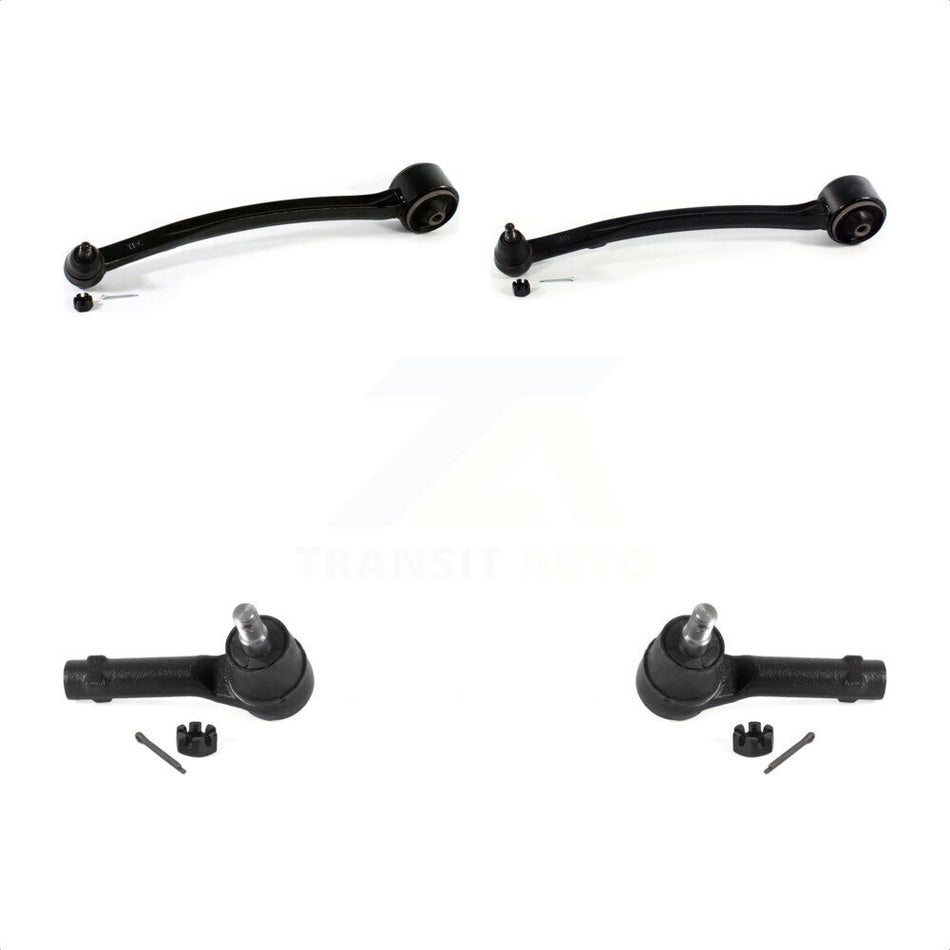 Front Suspension Control Arm Assembly And Tie Rod End Kit For 2010-2015 Hyundai Genesis Coupe KTR-103106 by TOR