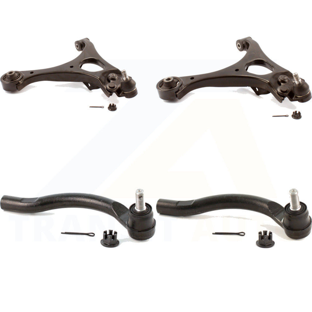 Front Suspension Control Arm Assembly And Tie Rod End Kit For 2006-2011 Honda Civic Acura CSX KTR-103115 by TOR