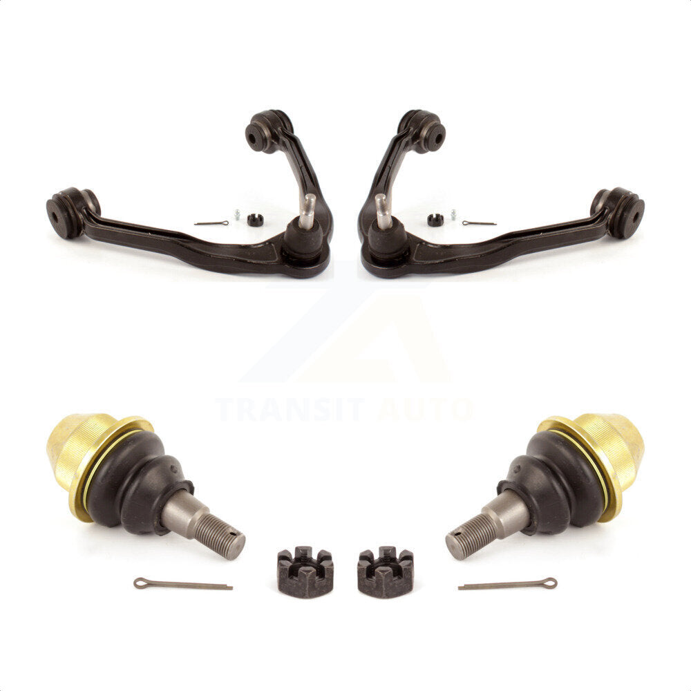 Front Suspension Control Arms And Lower Ball Joints Kit For 2000 GMC Yukon 5.7L KTR-103344 by TOR