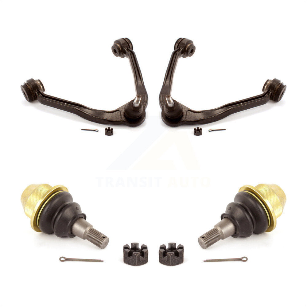 Front Suspension Control Arms And Lower Ball Joints Kit For 2000 GMC Yukon 5.7L KTR-103348 by TOR