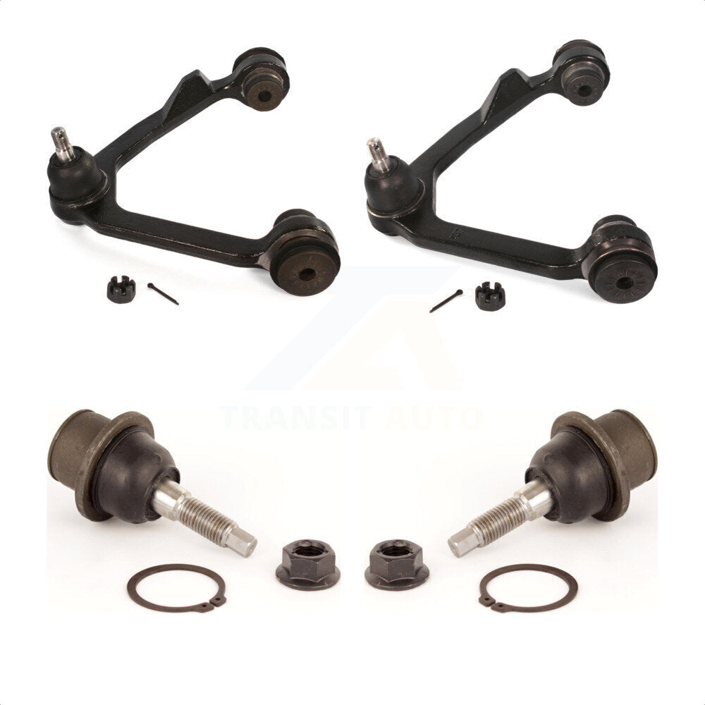 Front Suspension Control Arms And Lower Ball Joints Kit For 2004 Ford F-150 4WD 11th Digit Of Vin Is C KTR-103397 by TOR