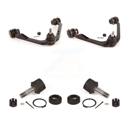 Front Suspension Control Arms And Lower Ball Joints Kit For 1999 Ford F-250 RWD With Heavy Duty Chassis KTR-103403 by TOR