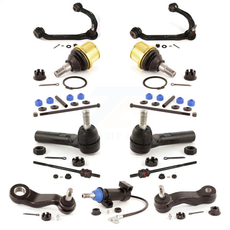 Front Control Arms Assembly And Lower Ball Joints Tie Rods Link Sway Bar Suspension Kit (13Pc) For Chevrolet Express 3500 GMC Savana 2500 Without Frame Bracket KTR-103456 by TOR