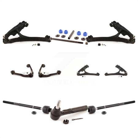 Front Control Arms Assembly And Lower Ball Joints Tie Rods Link Sway Bar Suspension Kit (10Pc) For Chevrolet Silverado 1500 GMC Sierra Classic KTR-103496 by TOR