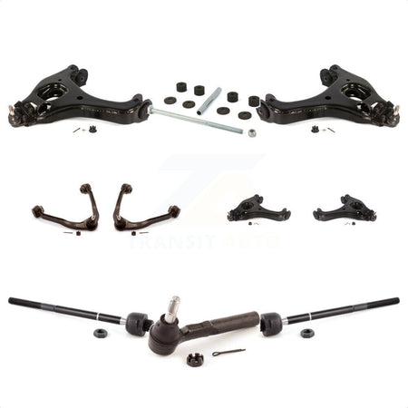 Front Control Arms Assembly And Lower Ball Joints Tie Rods Link Sway Bar Suspension Kit (10Pc) For Chevrolet Silverado 1500 GMC Sierra Classic KTR-103503 by TOR