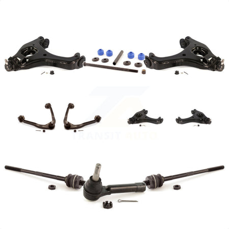 Front Control Arms Assembly And Lower Ball Joints Tie Rods Link Sway Bar Suspension Kit (10Pc) For Chevrolet Silverado 1500 GMC Sierra Classic KTR-103506 by TOR