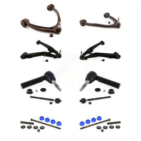 Front Control Arms Assembly And Lower Ball Joints Tie Rods Link Sway Bar Suspension Kit (10Pc) For 2014-2016 Chevrolet Silverado 1500 GMC Sierra Without Aluminum Steering Knuckles KTR-103537 by TOR