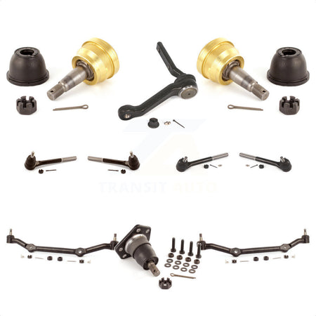 Front Steering Tie Rod End Ball Joints Center link Idler Arm Kit (10Pc) For Chevrolet S10 Blazer GMC Sonoma Jimmy Isuzu Hombre KTR-103948 by TOR