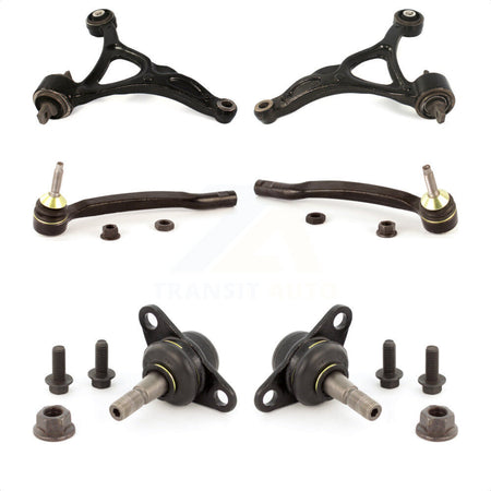 Front Suspension Control Arm With Tie Rod End And Ball Joint Kit (6Pc) For 2003-2014 Volvo XC90 KTR-104013 by TOR