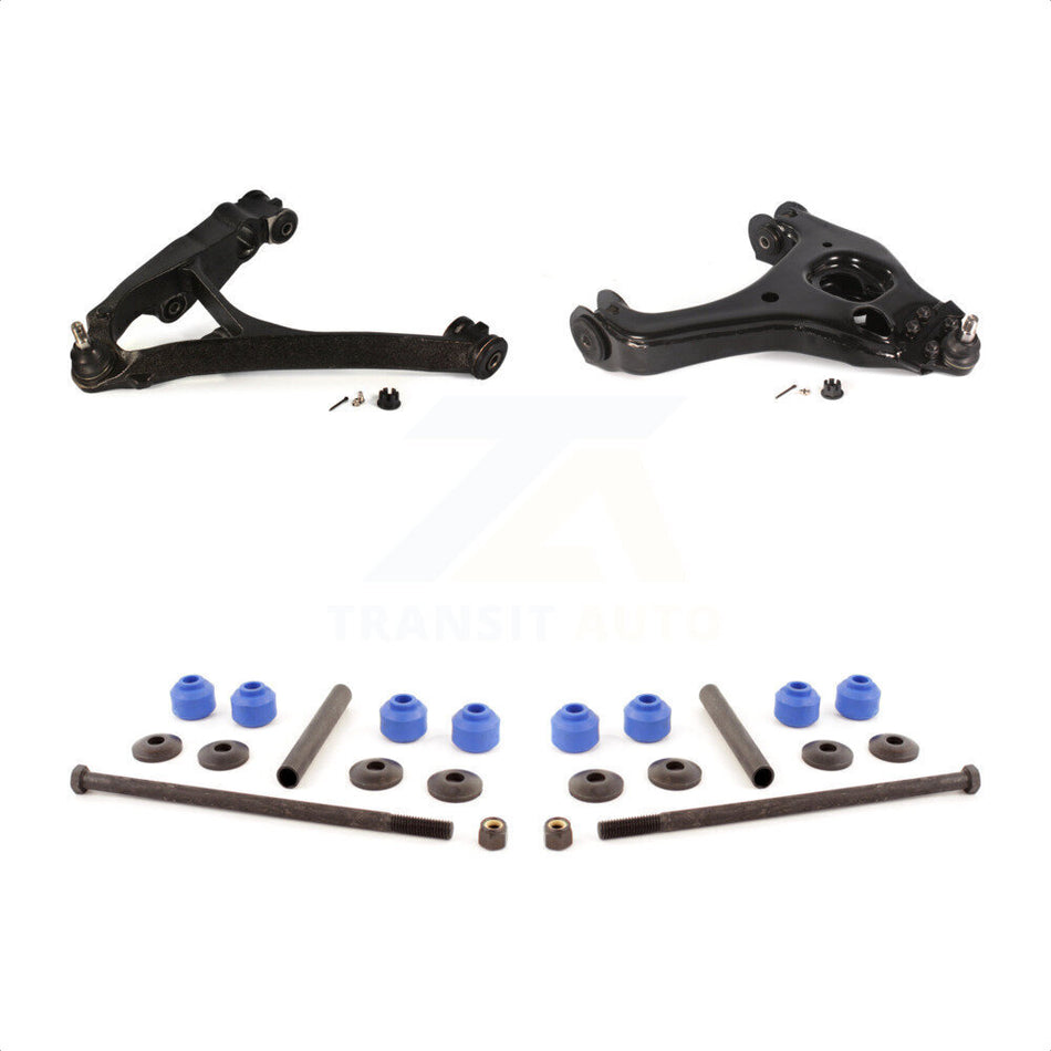 Front Suspension Control Arm And Ball Joint Assembly Stabilizer Bar Link Kit For 2005 Chevrolet Silverado 1500 RWD with Torsion front springs KTR-104026 by TOR