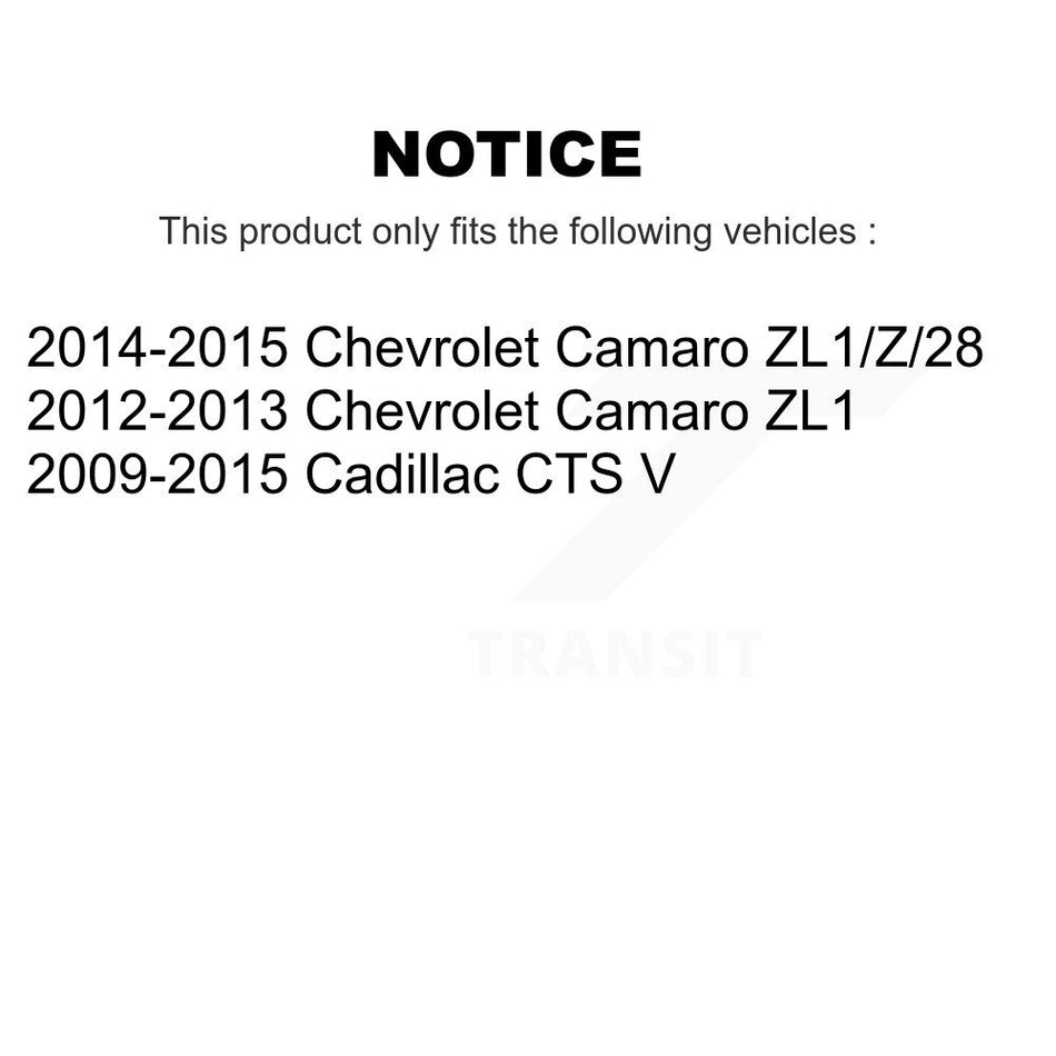 Front Wheel Bearing And Hub Assembly Pair For Chevrolet Camaro Cadillac CTS K70-100332