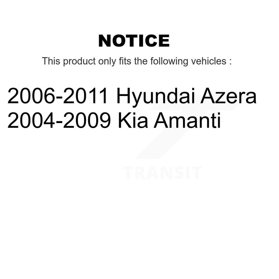 Front Wheel Bearing Pair For Hyundai Azera Kia Amanti K70-100522