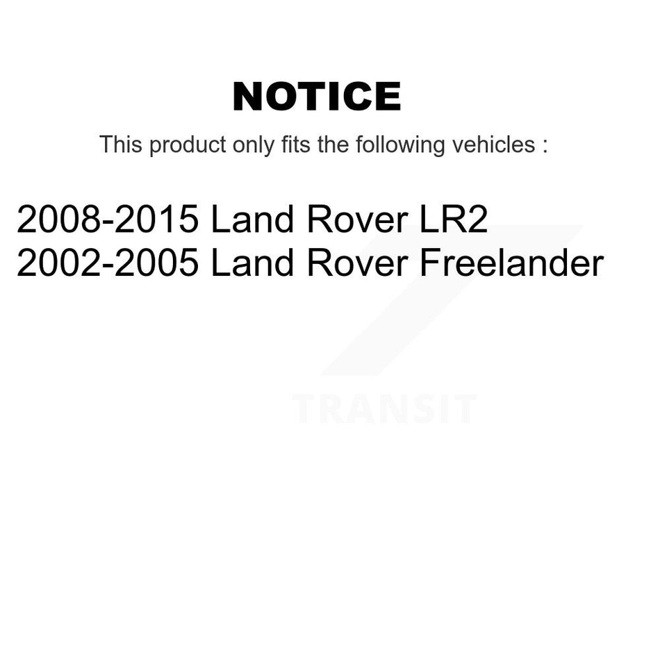 Rear Wheel Bearing Pair For Land Rover LR2 Freelander K70-101060