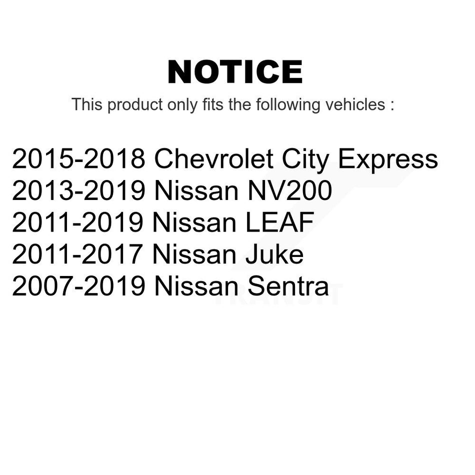 Front Suspension Link Pair For Nissan Sentra Juke LEAF NV200 Chevrolet City Express K72-100206