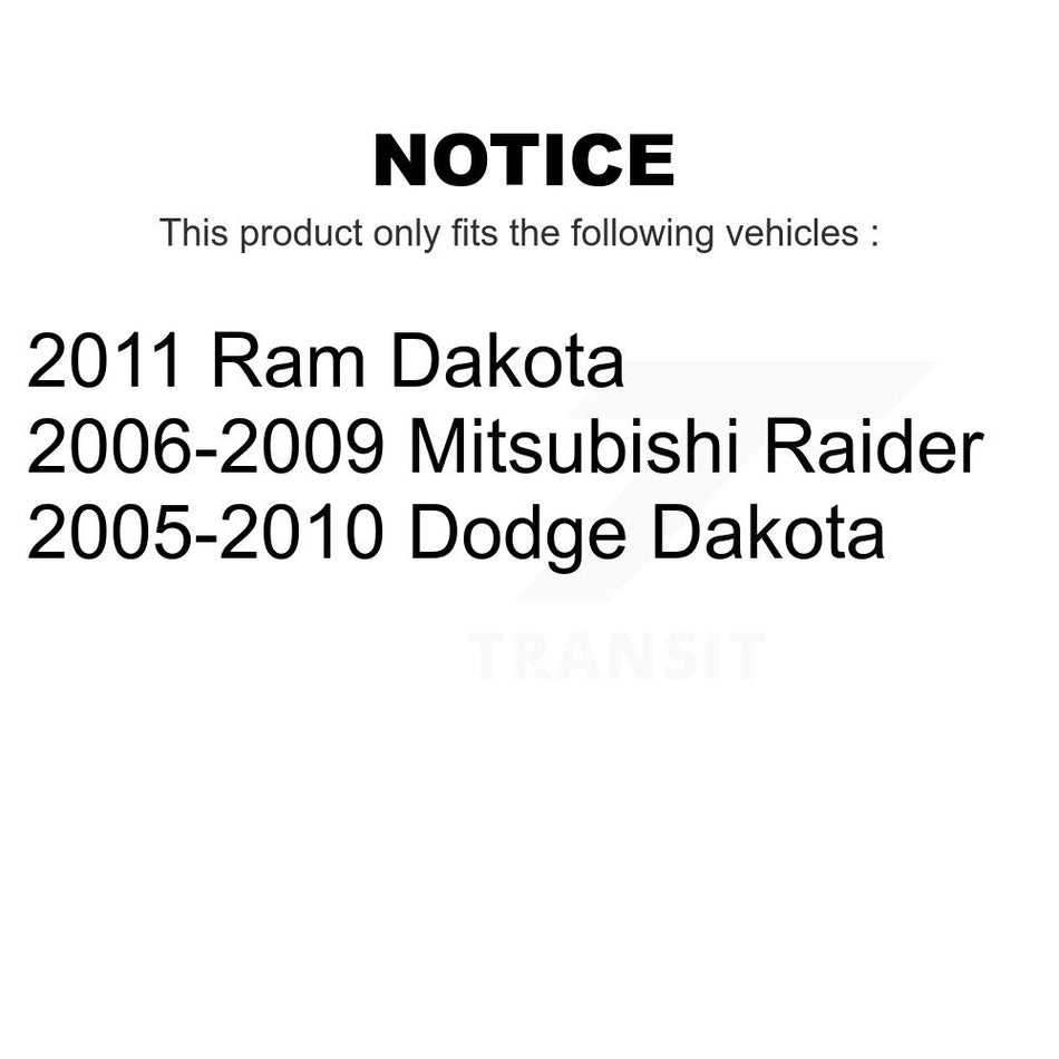 Front Suspension Link Pair For Dakota Dodge Mitsubishi Raider Ram K72-100215