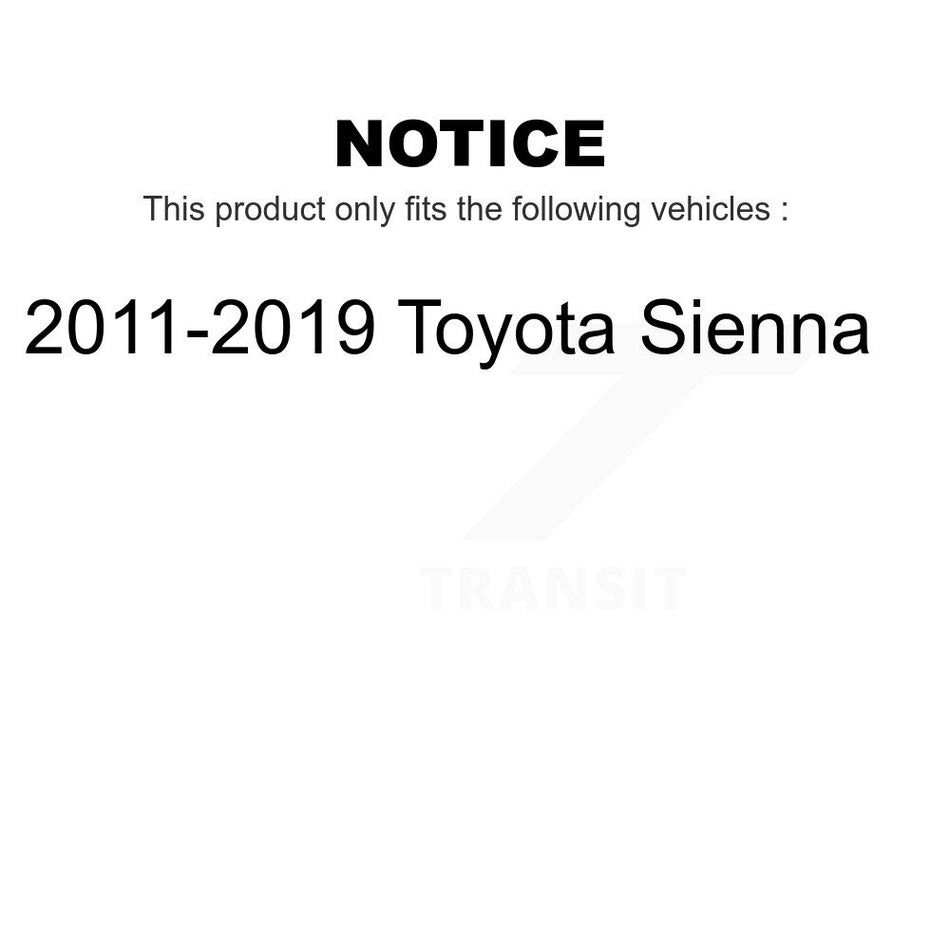 Front Suspension Link Pair For 2011-2019 Toyota Sienna K72-100230