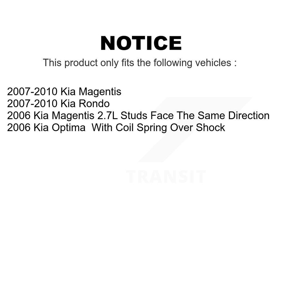 Rear Suspension Link Pair For Kia Rondo Optima Magentis K72-100351