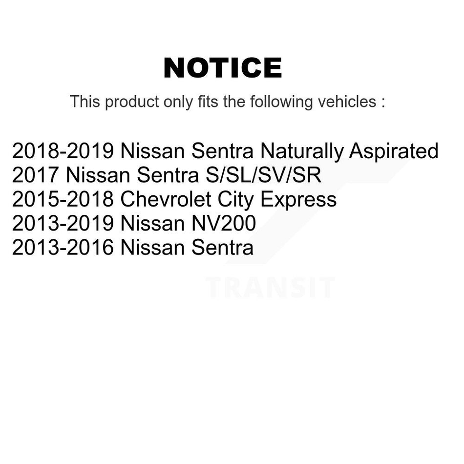 Front Suspension Control Arm And Ball Joint Assembly Link Kit For Nissan Sentra NV200 Chevrolet City Express K72-100650