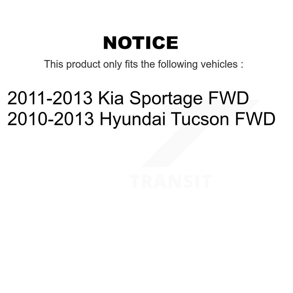 Front Rear Suspension Link Kit For Hyundai Tucson Kia Sportage FWD K72-100811