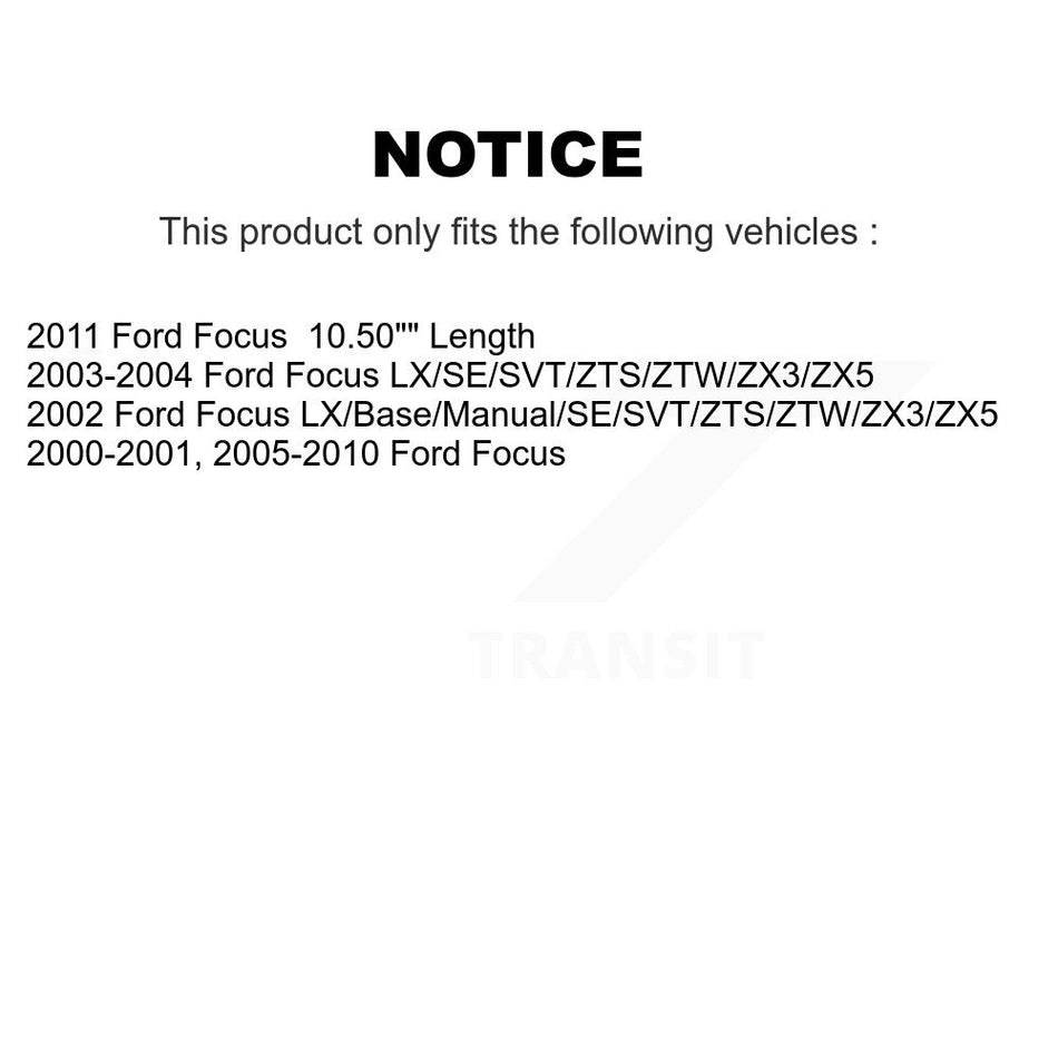 Front Rear Suspension Link Kit For Ford Focus K72-100835