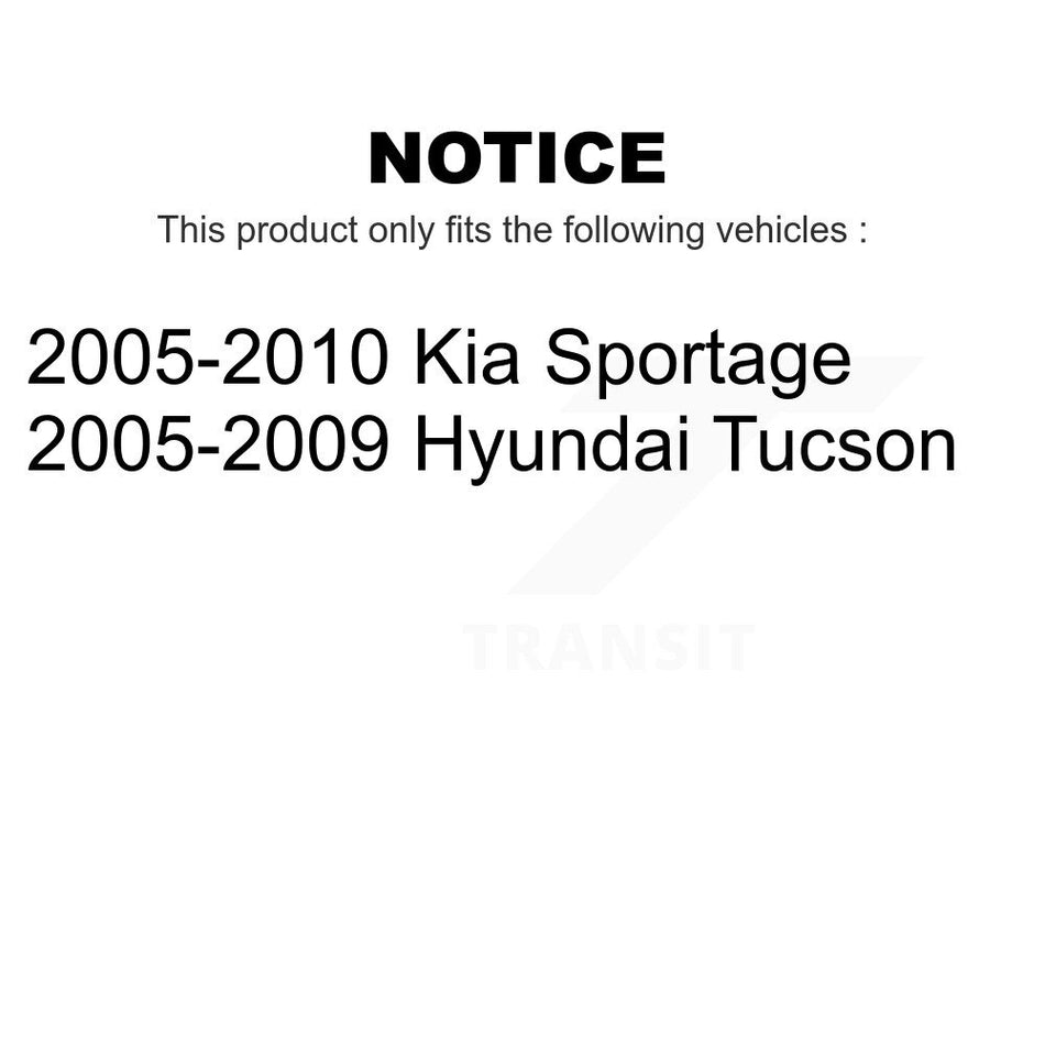 Front Suspension Ball Joint And Tie Rod End Kit For Kia Sportage Hyundai Tucson K72-100878