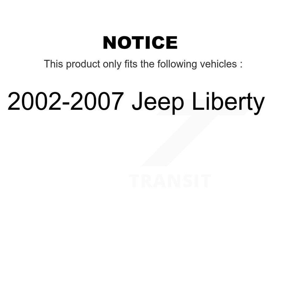 Front Tie Rod End Kit For 2002-2007 Jeep Liberty K72-101222